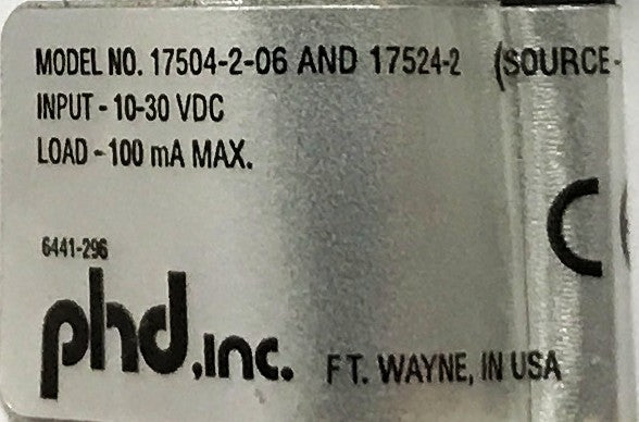 PHD Cylinder Sensor Switch 17504-2-06 NOS