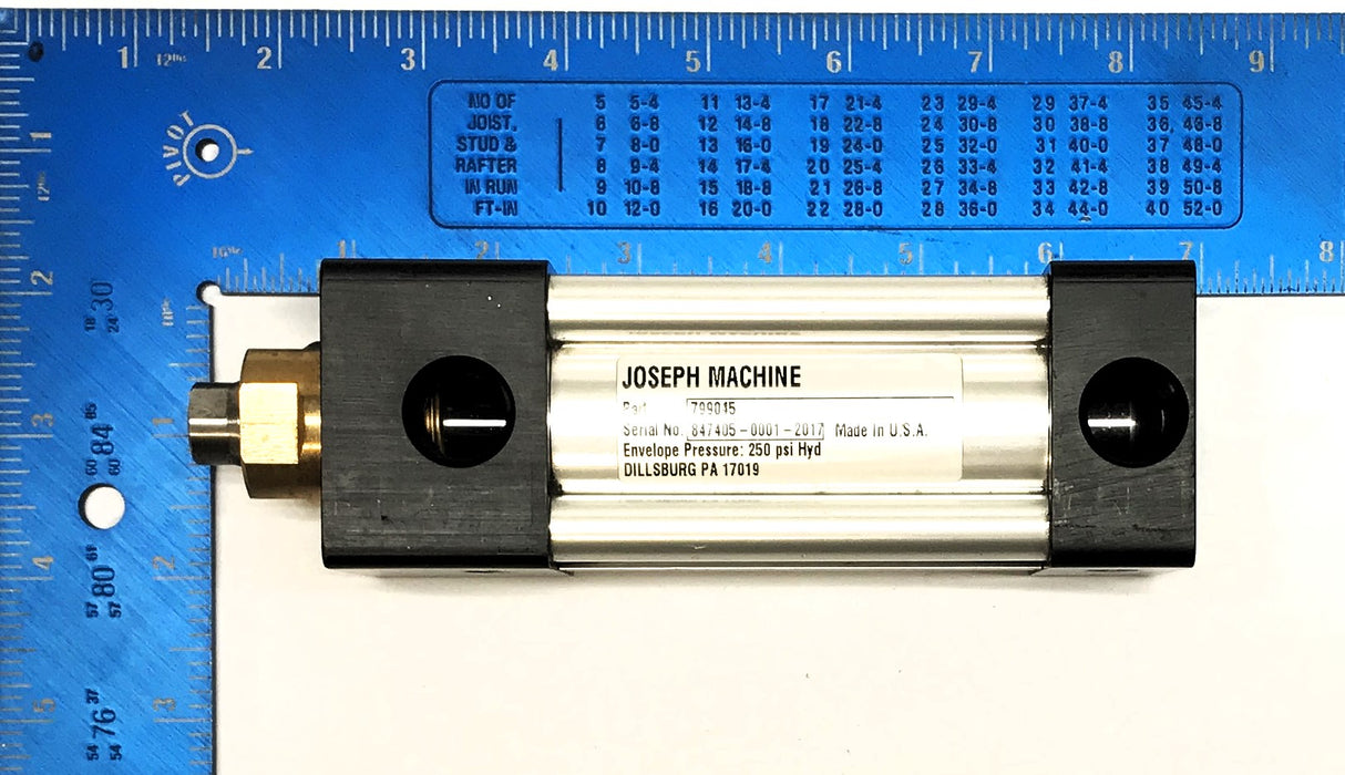 Joseph Machine 250 PSI Hydraulic Cylinder 799045 NOS
