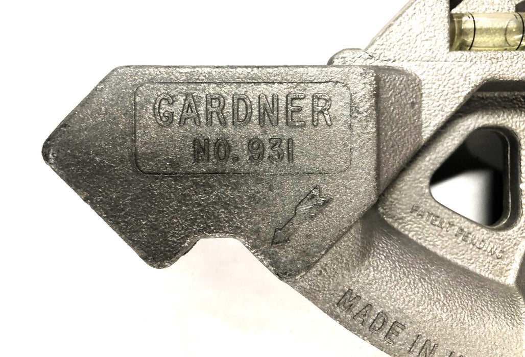 Gardner 3/4 Inch Thinwall 1/2 Inch Rigid Conduit Pipe Bender 931 NOS