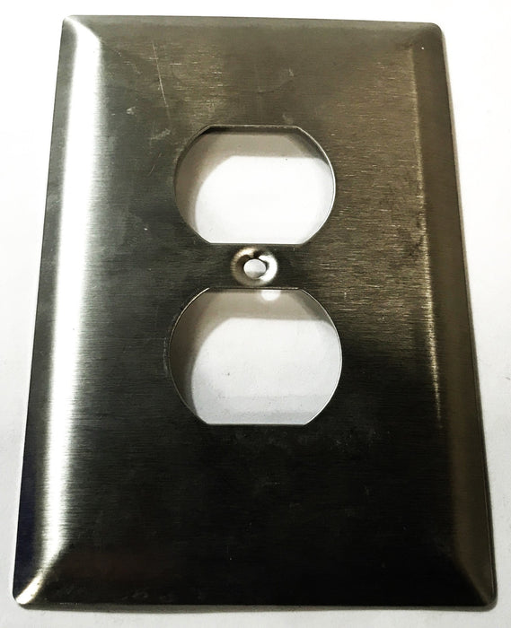 Pass & Seymour Stainless Steel 1-Gang 2-Hole Wall Plate SS08 [Lot of 8] NOS