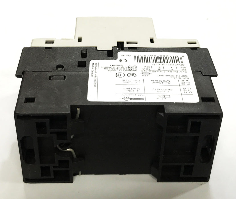 Siemens Circuit Breaker 3RV1021-4AA10 NOS