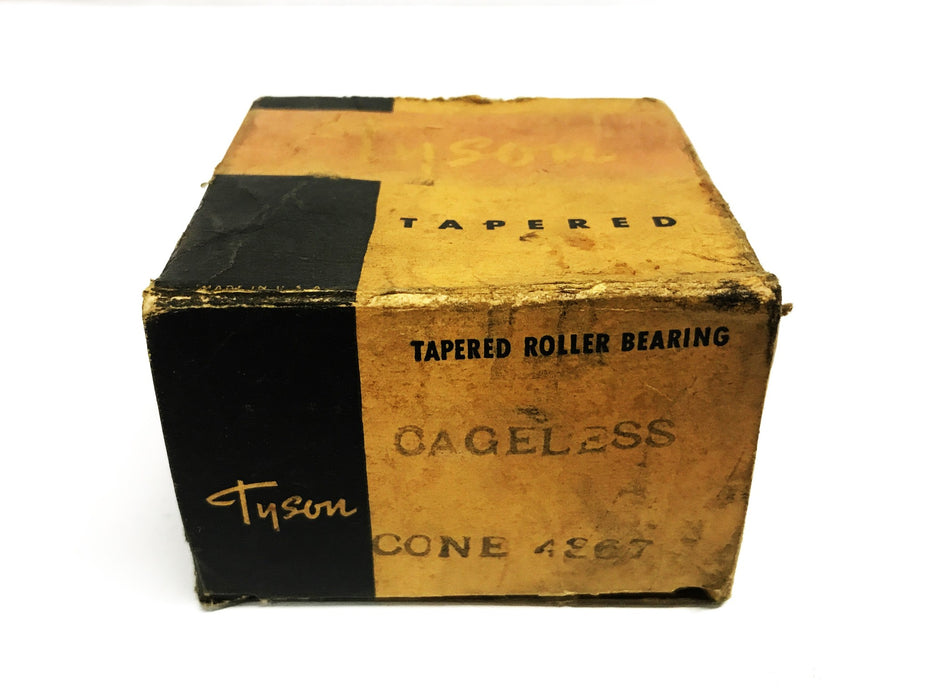 Tyson Tapered Roller Bearing Cone 4367 NOS