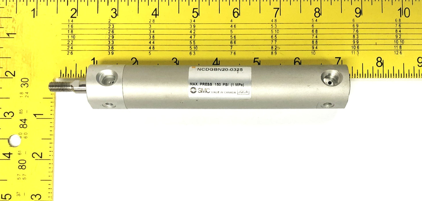 SMC 150psi 1MPa Pneumatic Cylinder NCDGBN20-0325 NOS