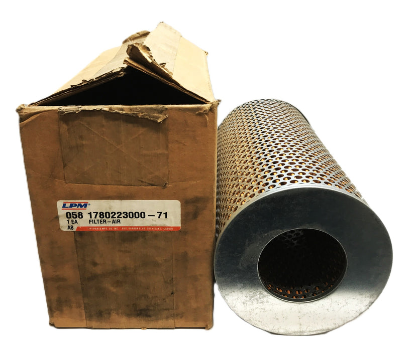LPM Forklift Air Filter 178022300-71 NOS