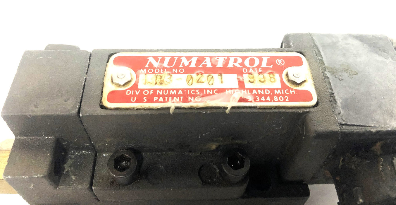 Numatics Pneumatic Limit Valve LR3-0201 USED