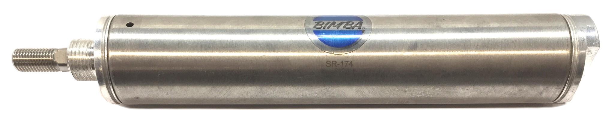 Bimba Pneumatic Air Cylinder SR-174 USED