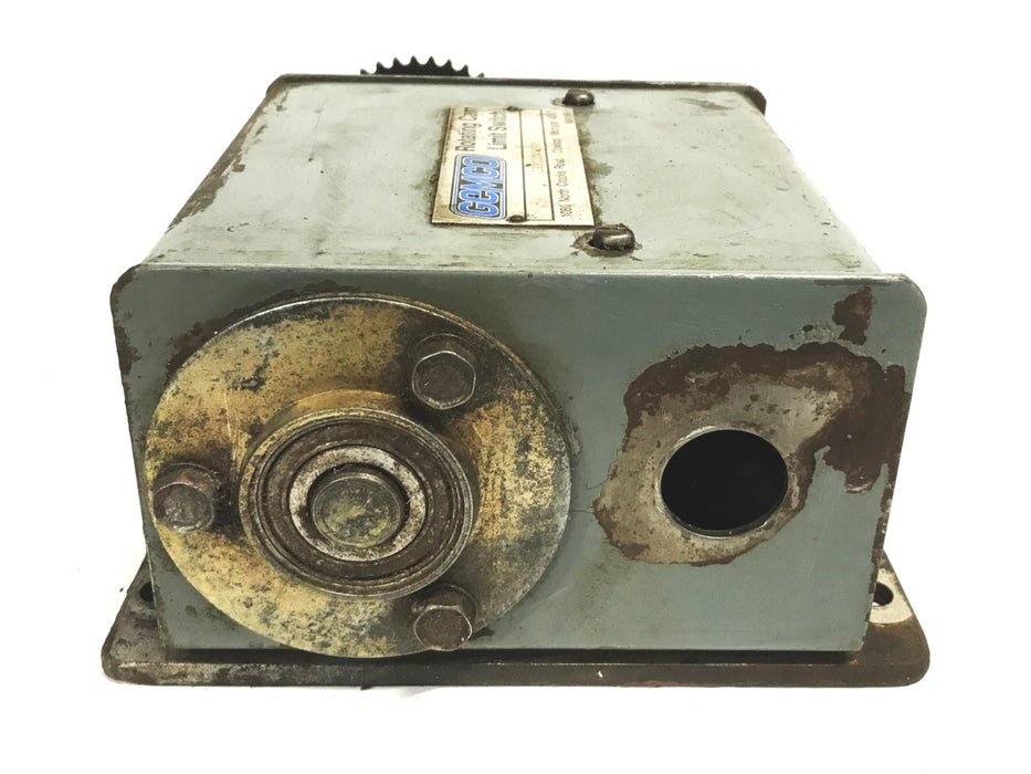 Gemco Rotating Cam Limit Switch 1980104RSPX USED