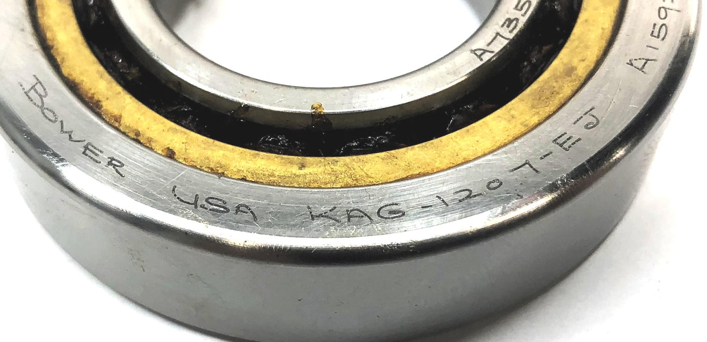Bower Cylindrical Roller Bearing (No Box) KAG-1207-EJ NOS
