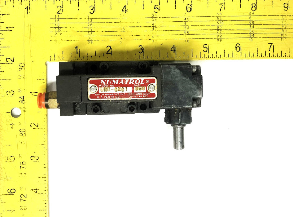 Numatics Pneumatic Limit Valve LR3-0201 USED