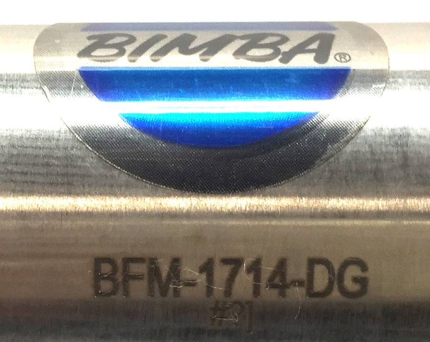 Bimba Double-Acting Pneumatic Air Cylinder BFM-1714-DG USED