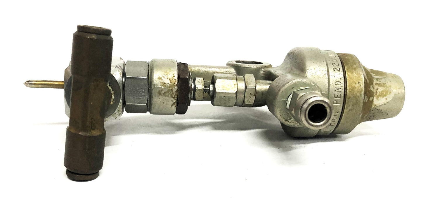 Spraying Systems Auto Jet Spray Gun With Union Tee Fitting 22AUH USED