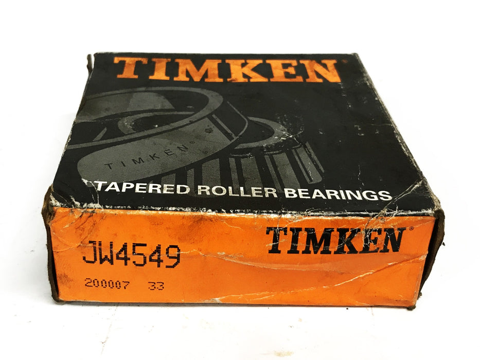 Timken Tapered Bearing Cone JW4549 NOS