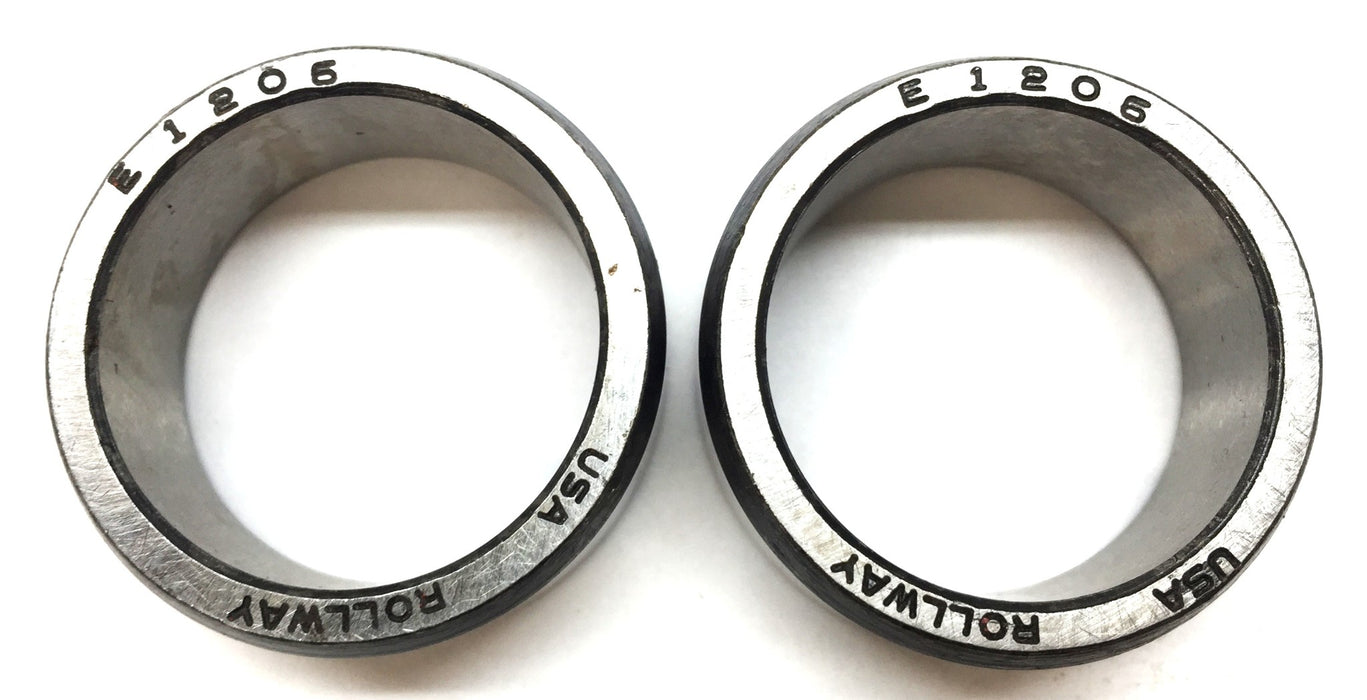 Rollway Cylindrical Roller Bearing Inner Ring (No Box) E1206 [Lot of 2] NOS