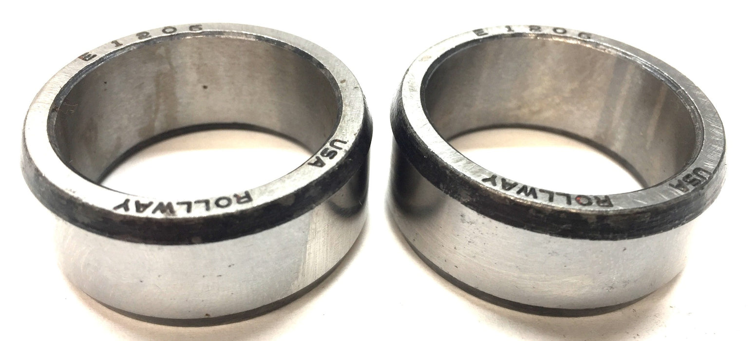 Rollway Cylindrical Roller Bearing Inner Ring (No Box) E1206 [Lot of 2] NOS