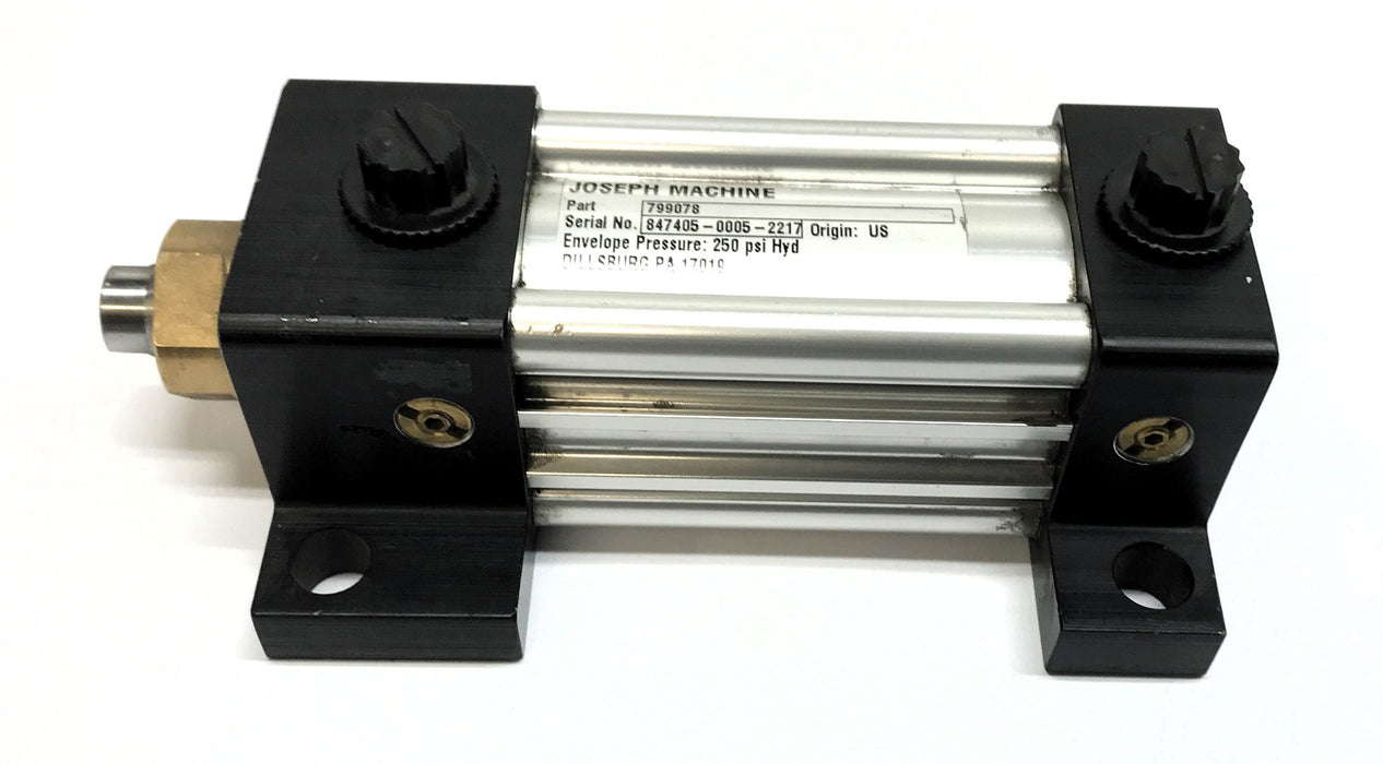 Joseph Machine 250 PSI Hydraulic Cylinder 799078 USED