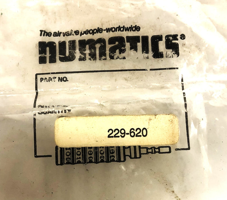 Numatics Blank Station Plate Kit 229-620 NOS