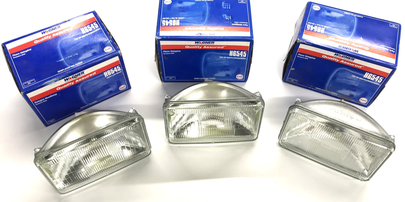 WAGNER Halogen Headlamp H6545 [Lot Of 3] NOS