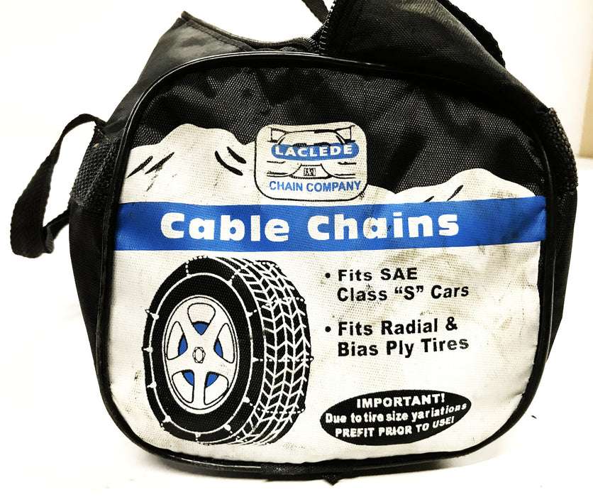 Laclede Passenger Car Cable Chains 7021-038-11 [Lot of 2] NOS
