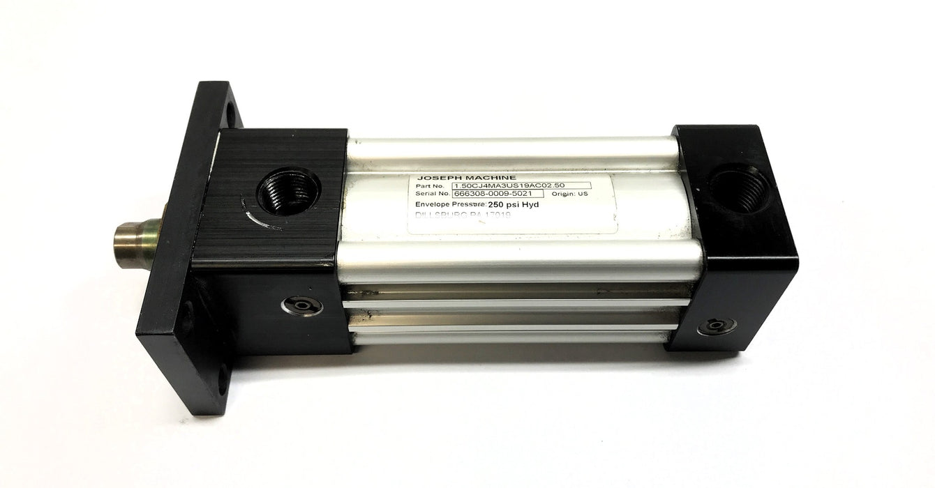 Joseph Machine 250 PSI Hydraulic Cylinder 1.50CJ4MA3US19AC02.50 USED