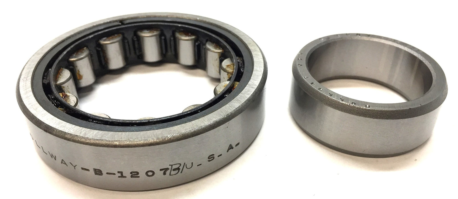 Rollway Cylindrical Roller Bearing B1207B with Inner Ring (E1206) (No Box) NOS