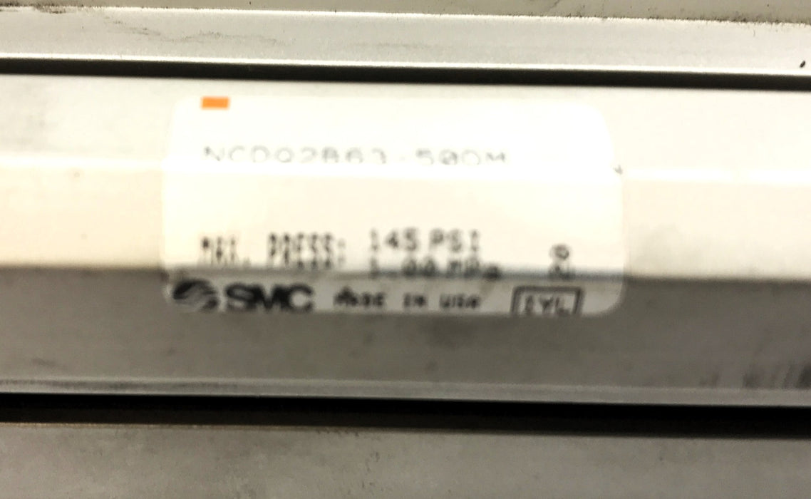 SMC 145 PSI Compact Pneumatic Cylinder NCDQ2B63-50DM USED
