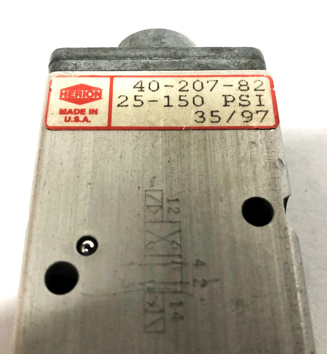 Herion 25-150 PSI 35/97 Pneumatic Valve 40-207-82 USED