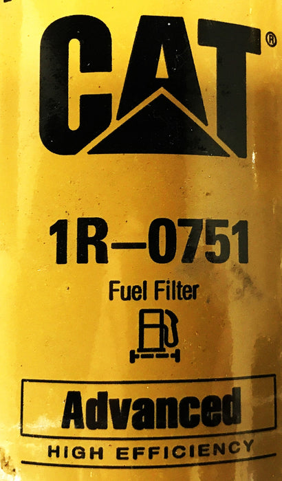 CAT High Efficiency Fuel Filter 1R-0751 [Lot of 2] NOS
