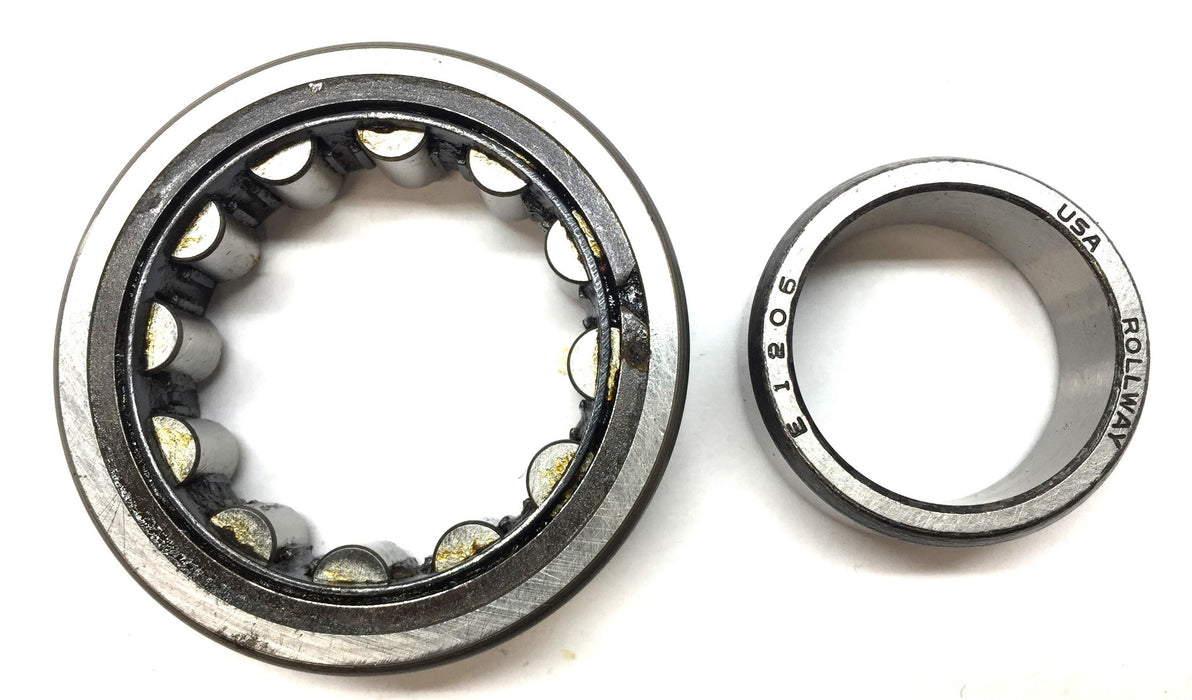 Rollway Cylindrical Roller Bearing with Inner Ring (No Box) 1206-B NOS