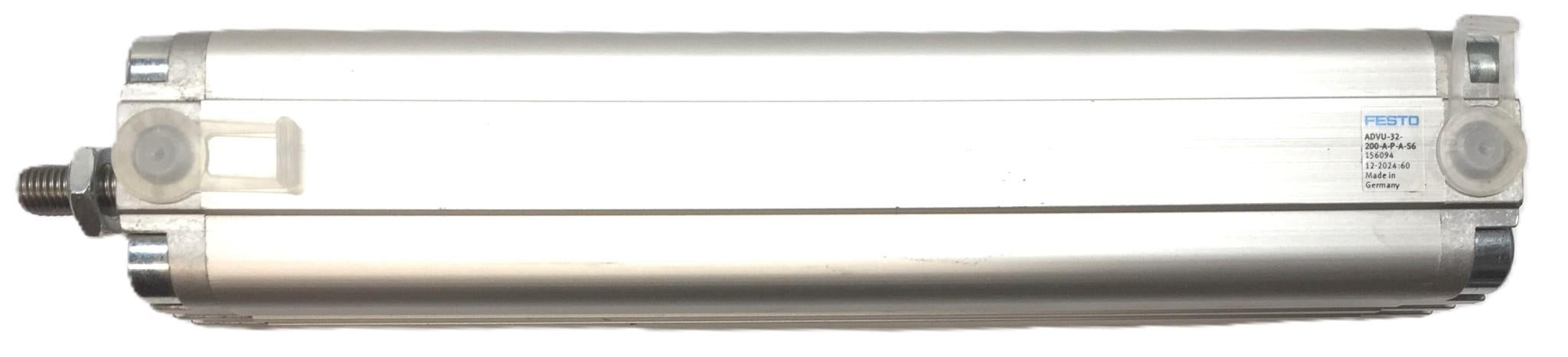 Festo Compact Pneumatic Air Cylinder Festo ADVU-32-200-A-P-A-S6 (156094) NOS