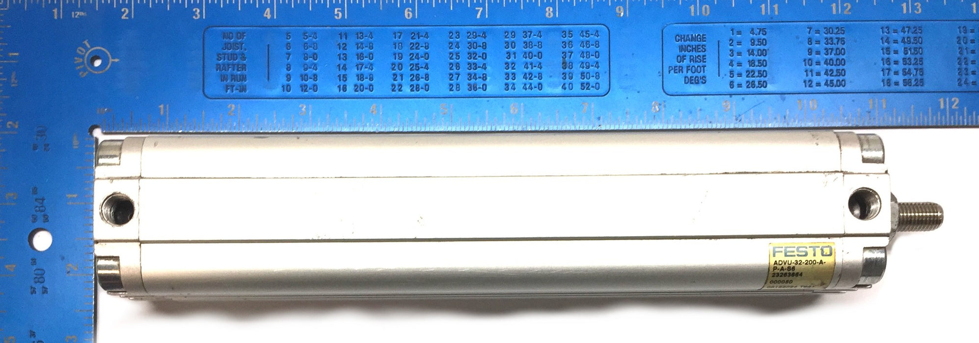 Festo Compact Pneumatic Air Cylinder ADVU-32-200-A-P-A-S6 (156094) USED