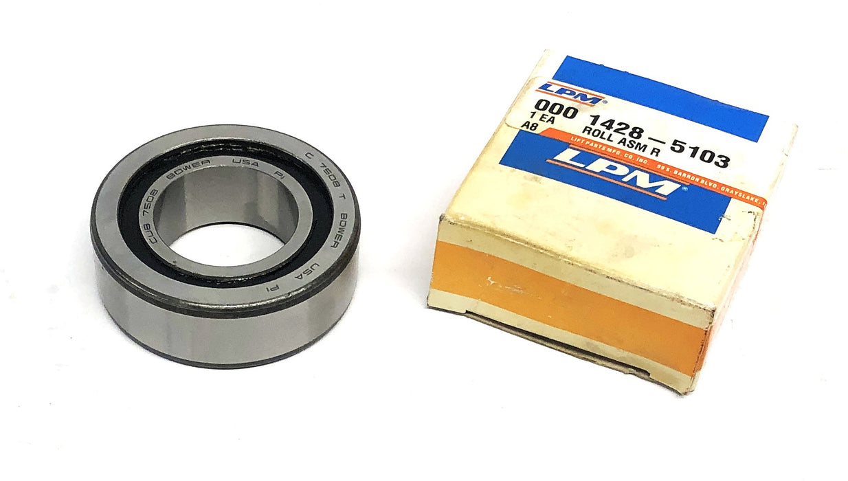 LPM Bower C7508T/CUB7508 Mast Roller Bearing 1428-5103 NOS