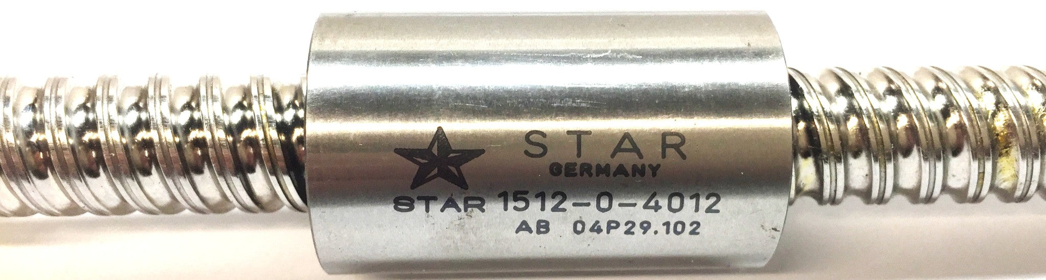 Star Ball Screw Assembly 1512-0-4012 (AB 04P29.102) NOS