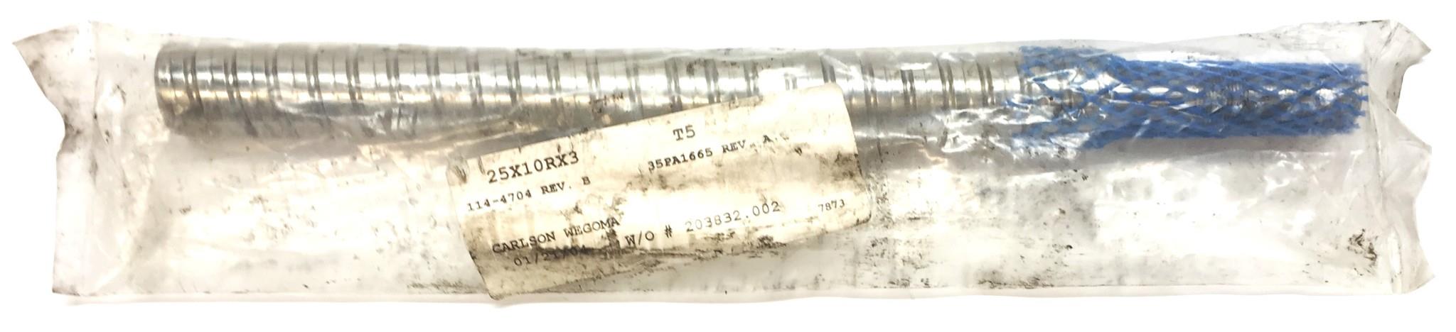 Carlson Wegoma 25 x 10R x 3 Screw Shaft 114-4704 (35PA1665) NOS