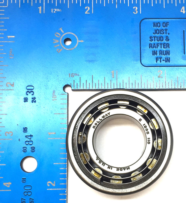 Rollway Cylindrical Roller Bearing 1205B with Inner Race Ring (E1205118) NOS