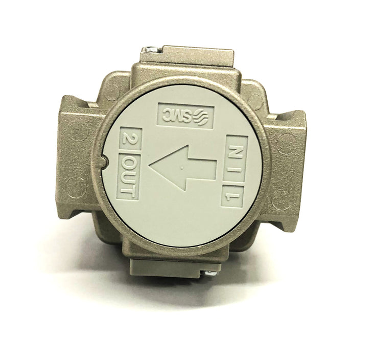 SMC 1/2 Inch Pressure Reducer AR40-F04 NOS