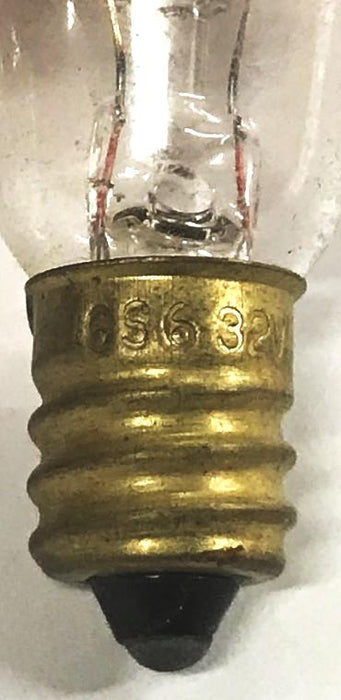 Spectro Candelabra Base Miniature Lamp 6S6 [Lot of 16] NOS