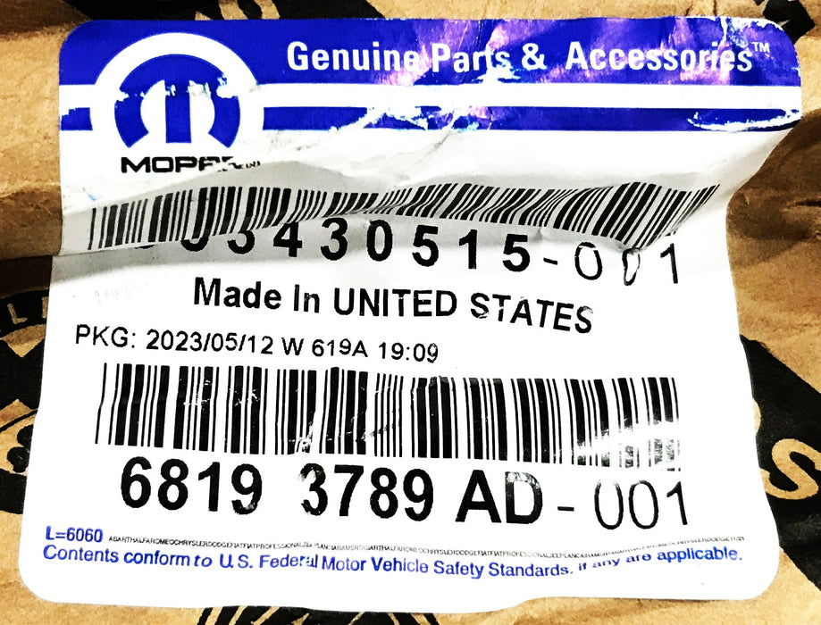 Mopar Dodge Durando Left Lift-gate Support 68193789-AD NOS