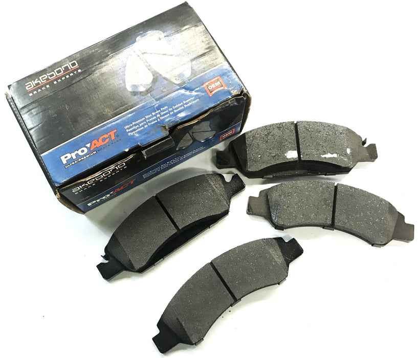 AKEBONO Brake Pads With Hardware ACT1363 NOS