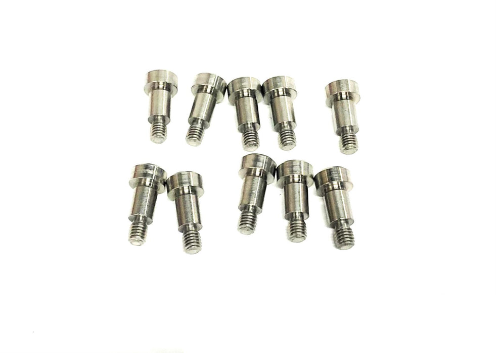 Unbranded 10 Piece1/4 (0.2495)X3/8 Set Sprocket PREC SHLD Screw 303SS NOS