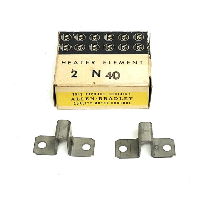 Allen-Bradley Set of 2 Heater Element N40 NOS