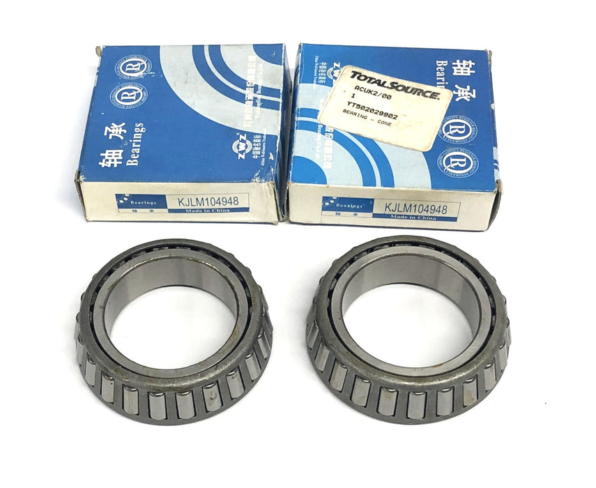 ZMZ Tapered Roller Bearing KJLM104948 [Lot of 2] NOS