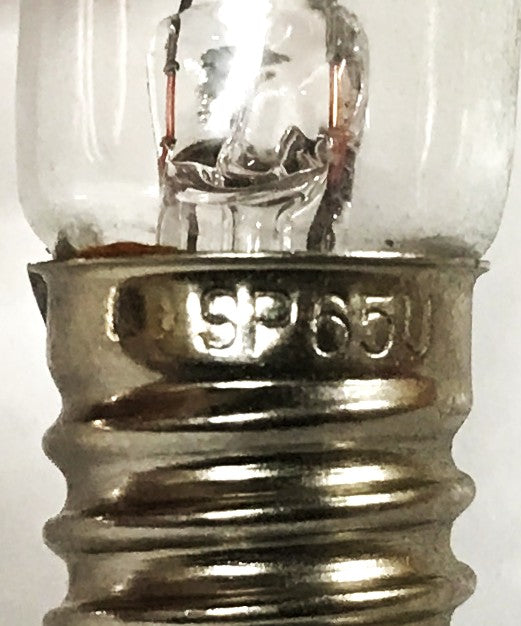 Unbranded 32V 5W E14 Light Bulb SP65U [Lot of 7] NOS