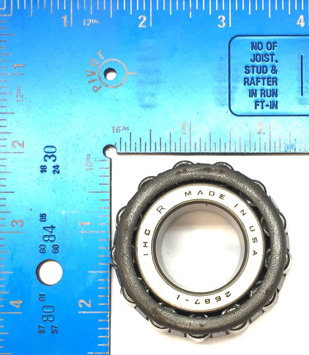 IHC Tapered Cylinder Roller Bearing Cone 2687-1 (No Box) NOS