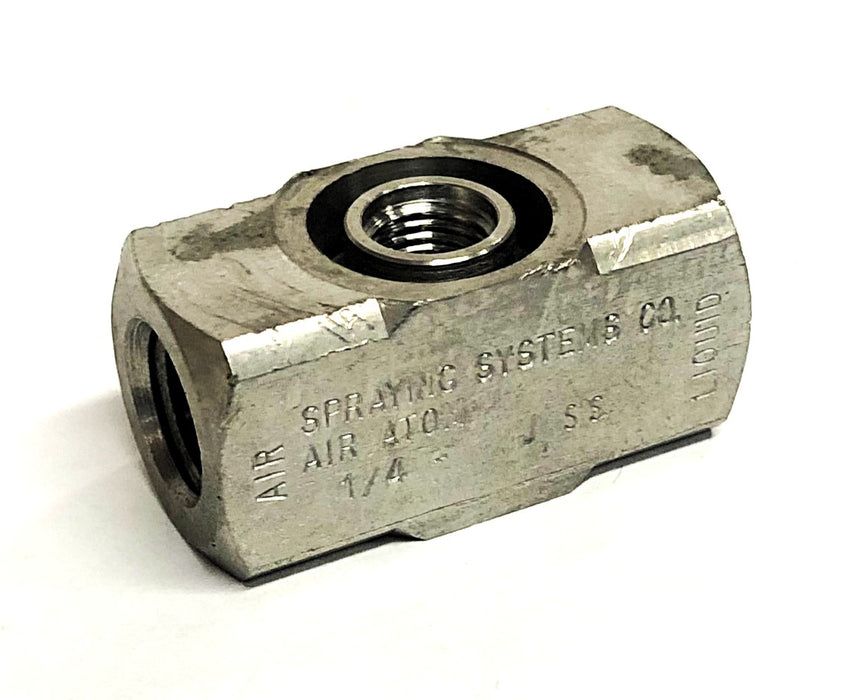 Spraying Systems Co Auto Pneumatic Accessory Air Atom 1/4-JSS USED