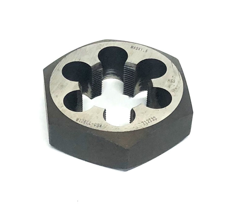 Widell HSS Right Hand Thread Die M40X1.5 (712733) NOS