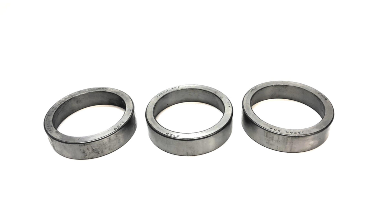 NSK Tapered Roller Bearing Cup (No Box) 2729 [Lot of 3] NOS