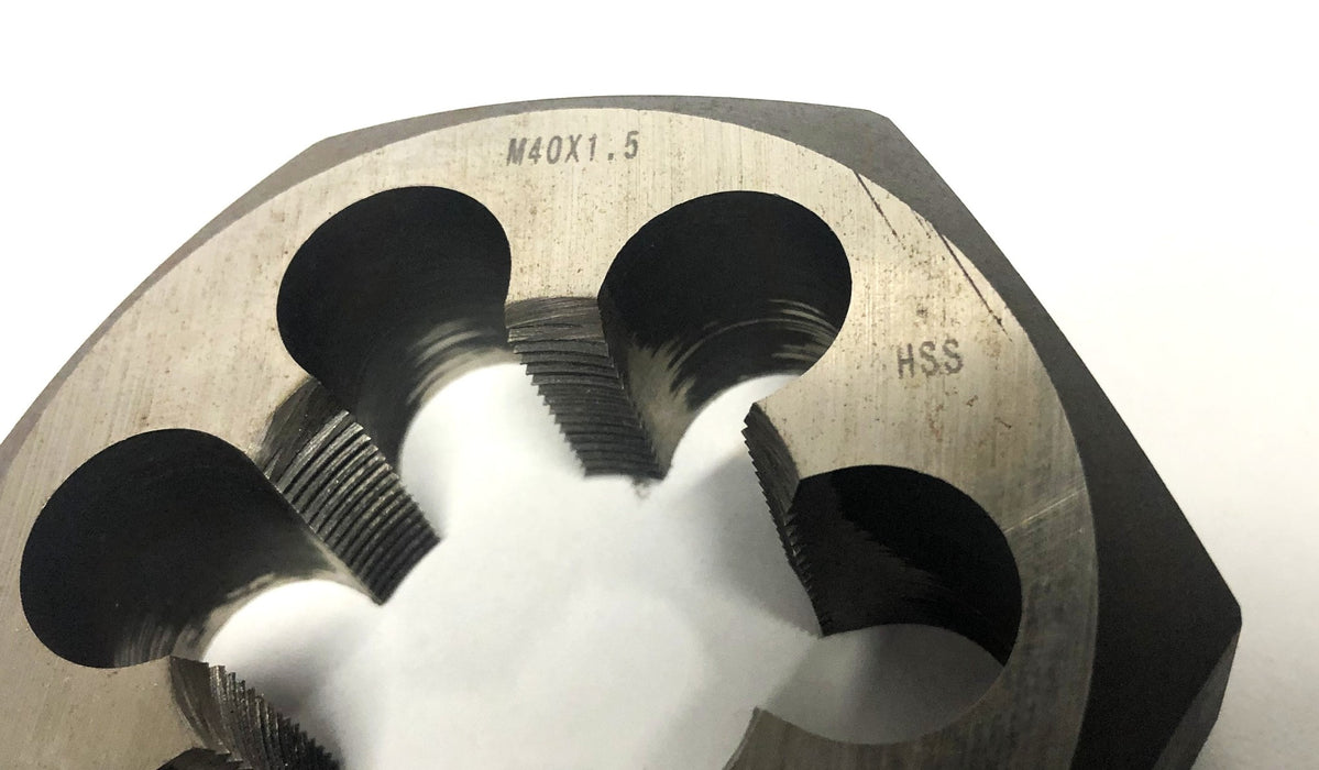 Widell HSS Right Hand Thread Die M40X1.5 (712733) NOS