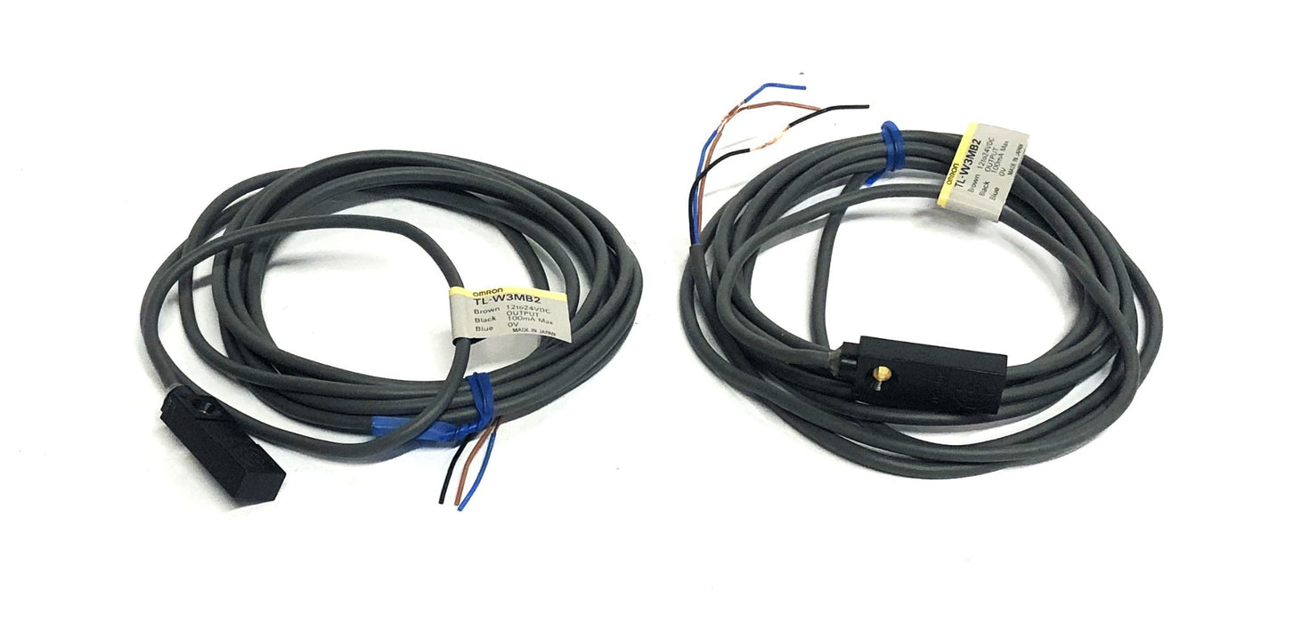 Omron 12-24VDC Proximity Switch TL-W3MB2 [Lot of 2] NOS