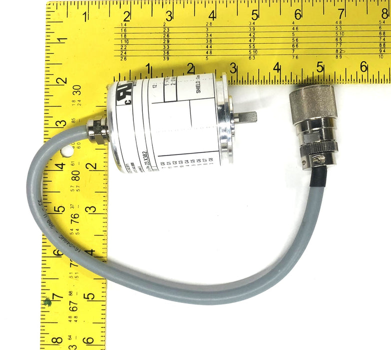 Tekel Instruments Absolute Encoder TKTE.=.360.G/0.11/30.K4.=P=.23X382. NOS
