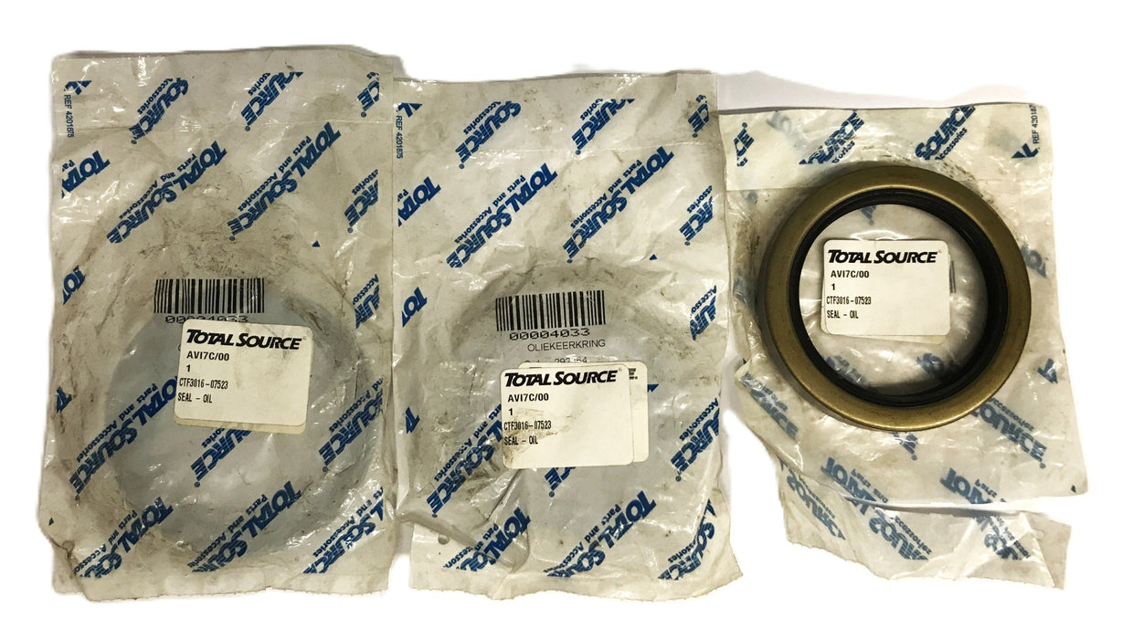 Total Source Axle Oil Seal CTF3016-7523 [Lot of 3] NOS
